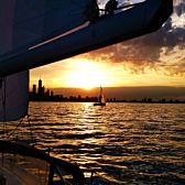Sunset Sail From Boat